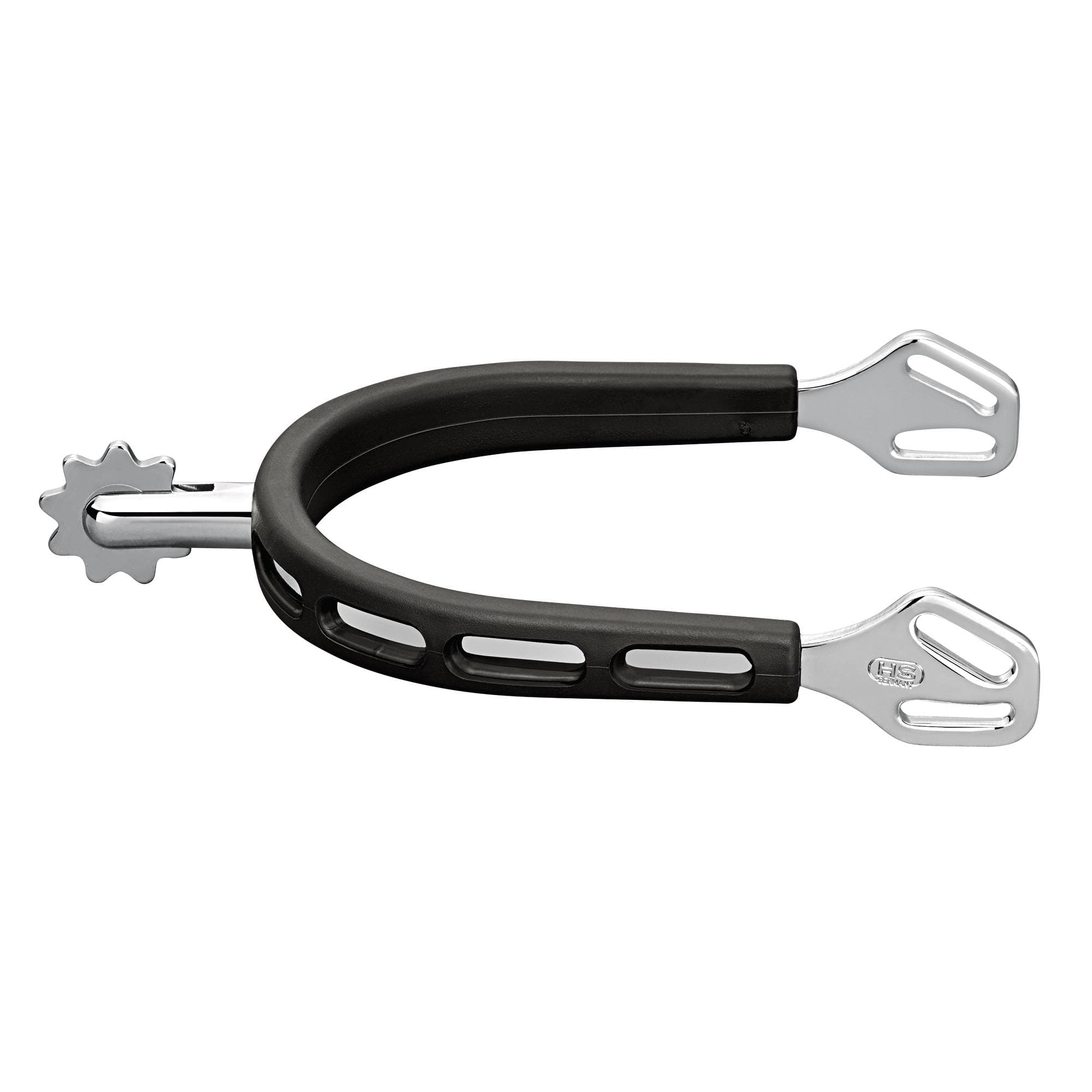 ULTRA fit EXTRA GRIP spurs with Balkenhol fastening - Stainless steel, 30 mm rounded