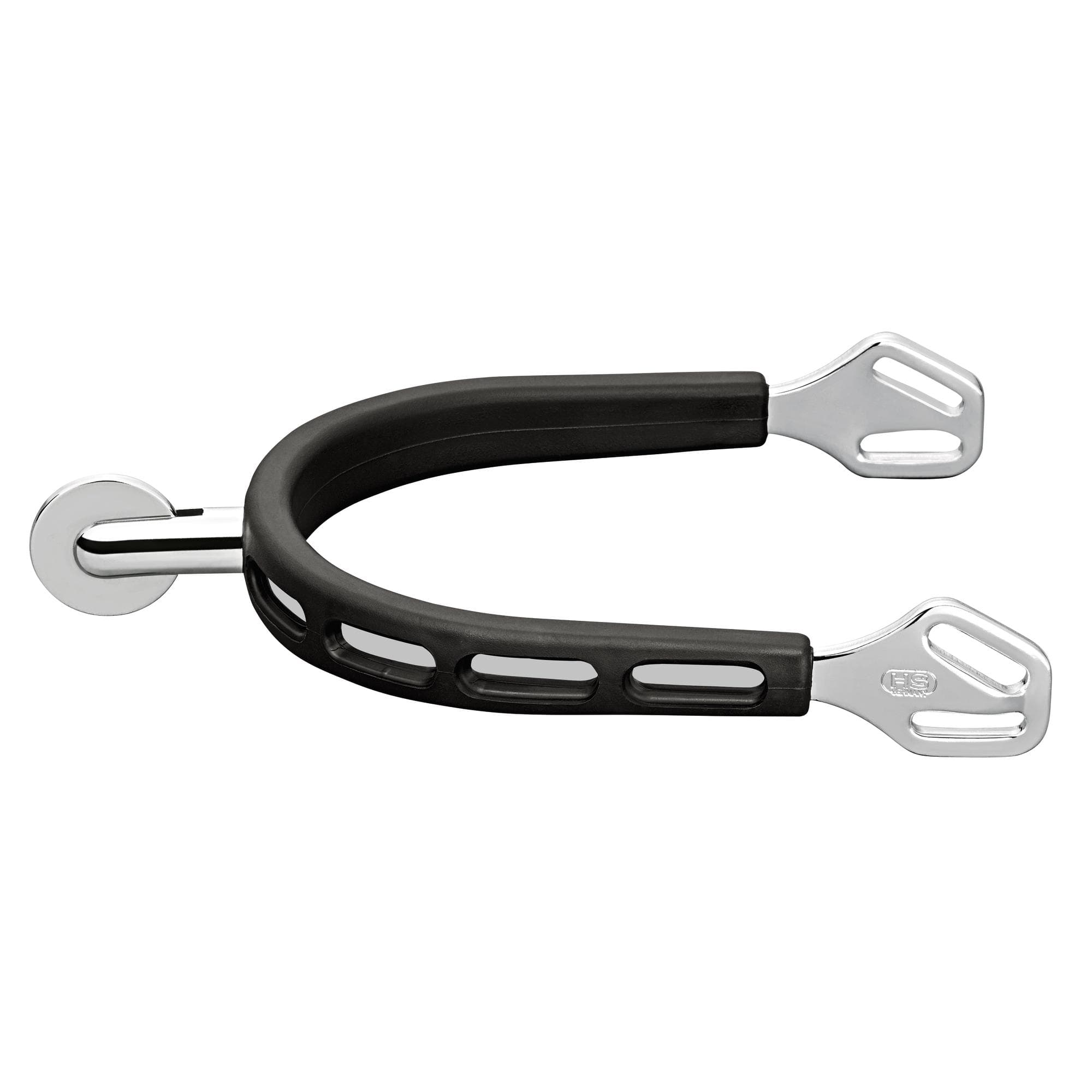 ULTRA fit EXTRA GRIP spurs with Balkenhol fastening - Stainless steel, 30 mm rounded