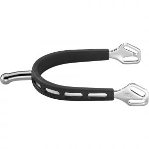 ULTRA fit EXTRA GRIP spurs with Balkenhol fastening - Stainless steel, 30 mm ball-shaped
