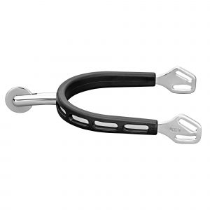 ULTRA fit EXTRA GRIP spurs with Balkenhol fastening - Stainless steel, 40 mm rounded
