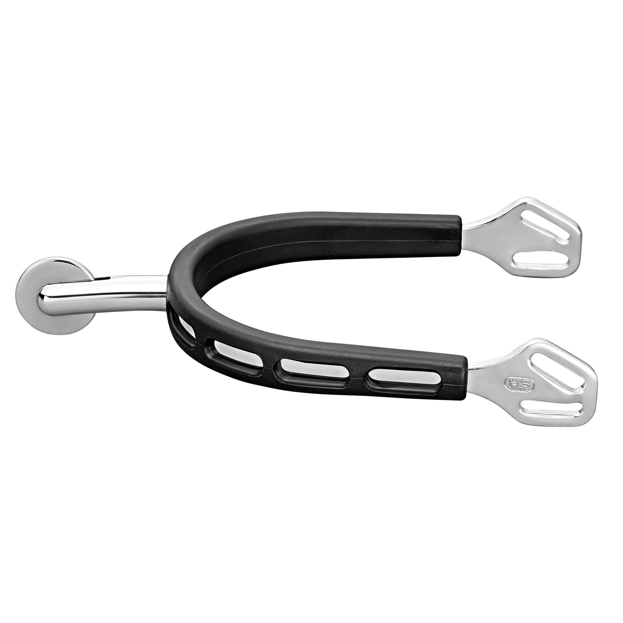 ULTRA fit EXTRA GRIP spurs with Balkenhol fastening - Stainless steel, 40 mm rounded