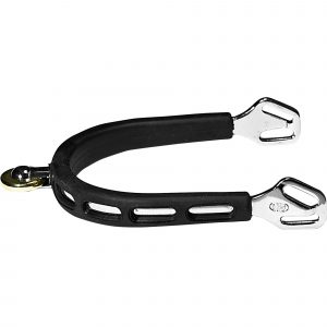 ULTRA fit EXTRA GRIP spurs with Balkenhol fastening - Stainless steel, 25 mm rounded