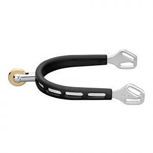 ULTRA fit EXTRA GRIP spurs with Balkenhol fastening - Stainless steel, 25 mm rounded