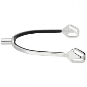 BootProtect spurs with Balkenhol fastening - Stainless steel, 15 mm flat
