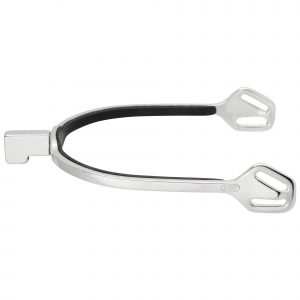 BootProtect spurs with Balkenhol fastening - Stainless steel, 20 mm flat