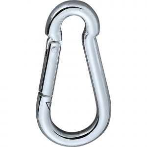 Snap hook - Steel zinc plated,  length 100 mm
