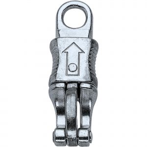 Panic hook - Neverrust zinc plated, 13,5 mm eye width,  length 104 mm