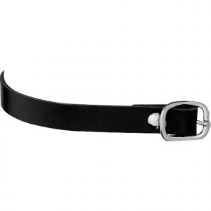 Spur straps 45cm leather black