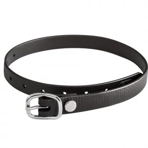 Spur straps 45cm Biothane black