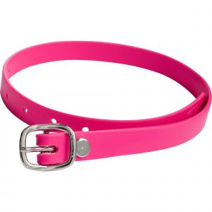 Spur straps 45cm Biothane pink