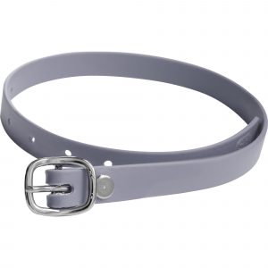 Spur straps 45cm Biothane grey
