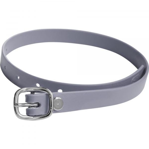 Spur straps 45cm Biothane grey