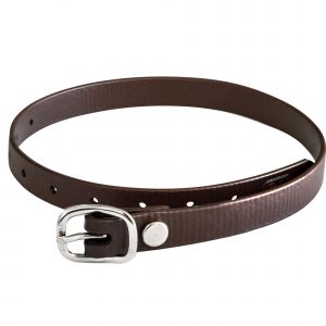 Spur straps 45cm Biothane brown