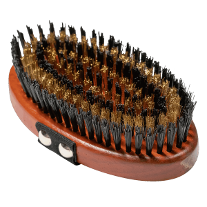 dog brush nylon bristle brass wire