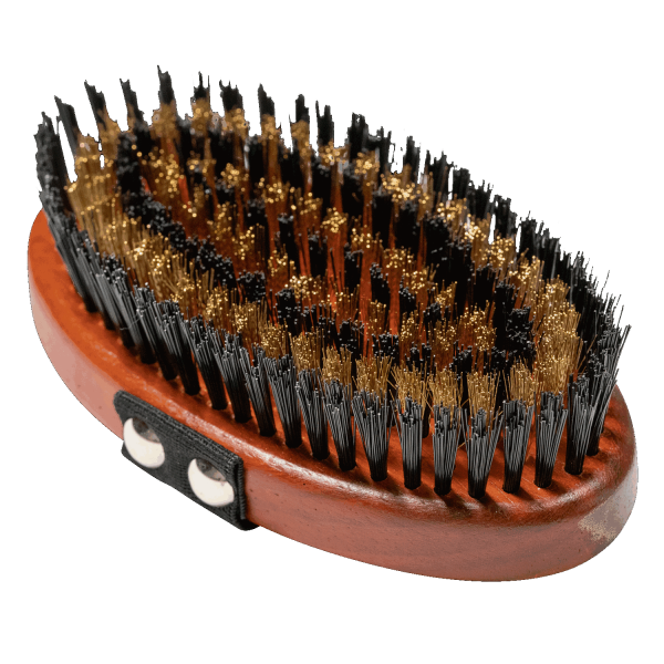 dog brush nylon bristle brass wire