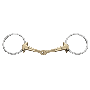 Turnado 2-Type Eggbutt Bit with Loose Rings, 16mm, 135mm (5 1/4")