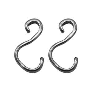 NATHE CURB CHAIN HOOKS, ST.ST.