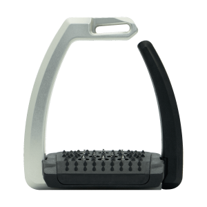 AERO STIRRUPS ALU/SILVER 4.3/4" WITH SPIKES