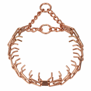 ULTRA-PLUS Training Collar with Center-Plate, Assembly Chain, 2 rings - CUROGAN, 3.0 mm - short version, 60 cm / 20"