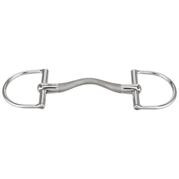 SATINOX D-RING BIT W.CM M.MOUTH ST.ST. 14MM/RG 70MM