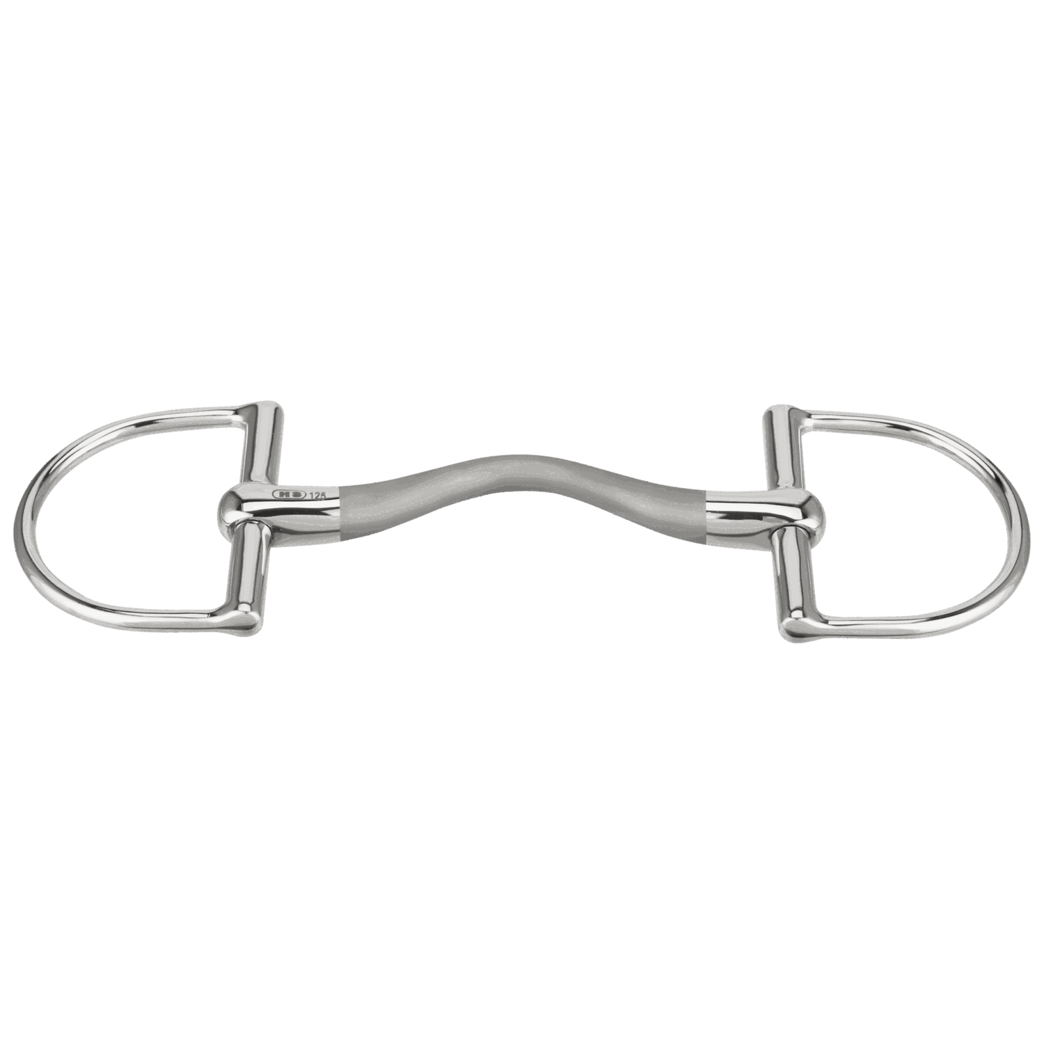 SATINOX D-RING BIT W.CM M.MOUTH ST.ST. 14MM/RG 70MM