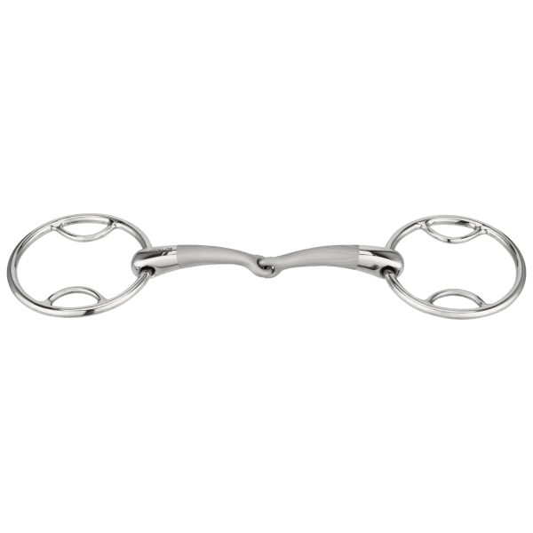SATINOX PONY/ICEL. MULTI RG.BIT 14MM ST.ST. SINGLE J.