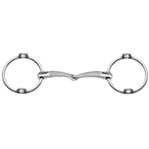 SATINOX GAG BIT  14MM ST.ST. SINGLE J.
