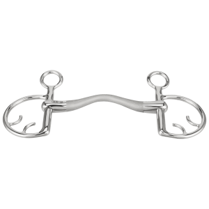 SATINOX PONY/ICEL.KIMBLEHOOK WITH CM M.MOUTH ST.ST. 14MM