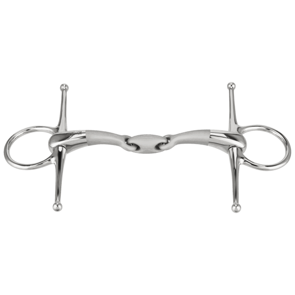 SATINOX PONY/ICEL.FULL CHK. SNAF. 14MM ST.ST. DBL.J.