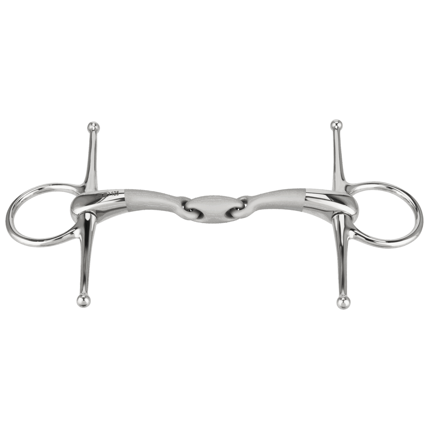 SATINOX PONY/ICEL.FULL CHK. SNAF. 14MM ST.ST. DBL.J.