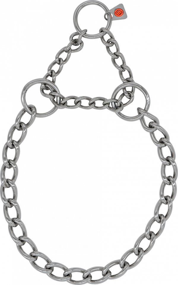 Collar, short links - Stainless Steel, 4.0mm