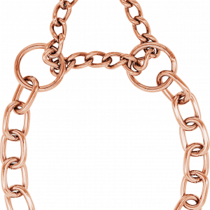 Medium Link Chain Collar with Limited Traction - Curogan, 4.0mm Wire Gauge