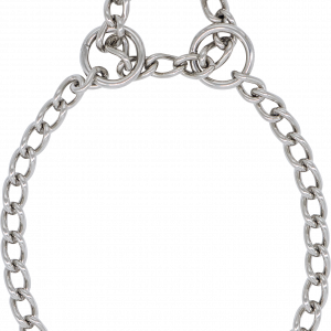 Collar, round links - stainless steel, 3.0 mm