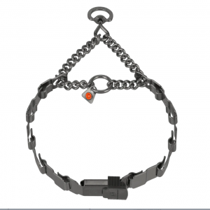 NeckTech Fun with Assembly Chain & ClicLock - Stainless Steel Matte Black
